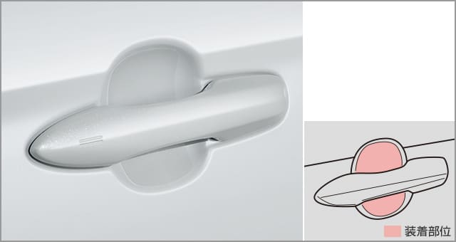 Toyota Genuine Door Handle Protection film for Toyota Voxy 2023