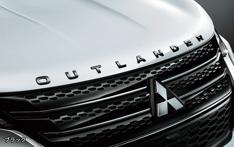 MITSUBISHI Genuine Engine Hood Emblem for Outlander