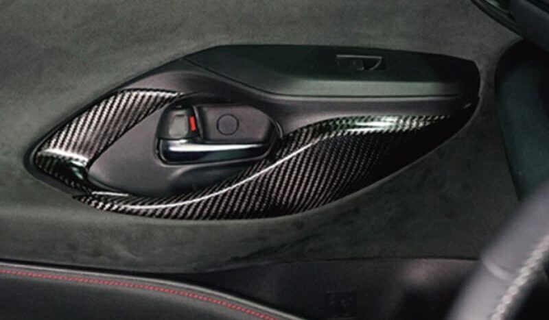 TOM'S Dry Carbon Inner Door Handle Cover for GR Yaris