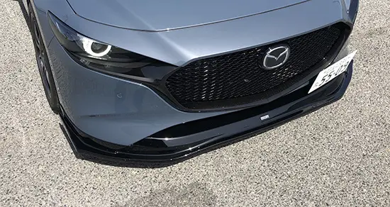 LEG MOTOR SPORT Front Lip Spoiler for MAZDA3 BP