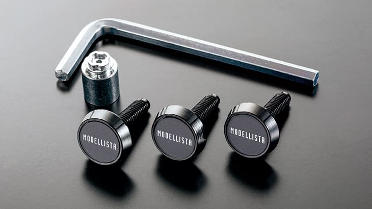 Modellista Security License Plate Bolts for Landcruiser 70 2023~