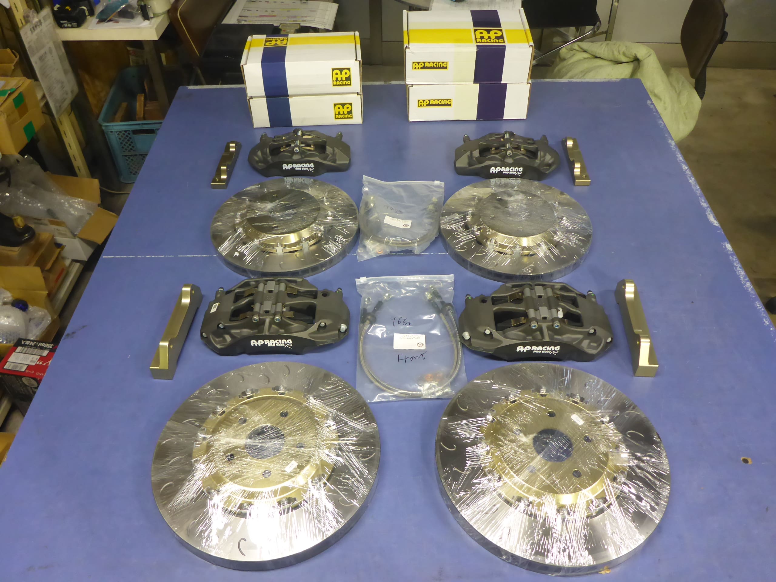 REVOLUTION AP RACING'R 6-POD FRONT BRAKE CP9660 & 4-POD REAR BRAKE Kit CP9440