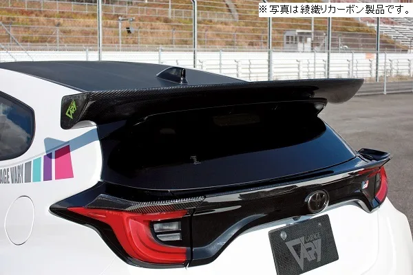 GARAGE VARY Plain Weave Carbon GT Roof Wing for GR YARIS