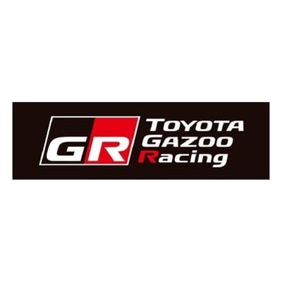 TOYOTA GAZOO Racing Black Sticker