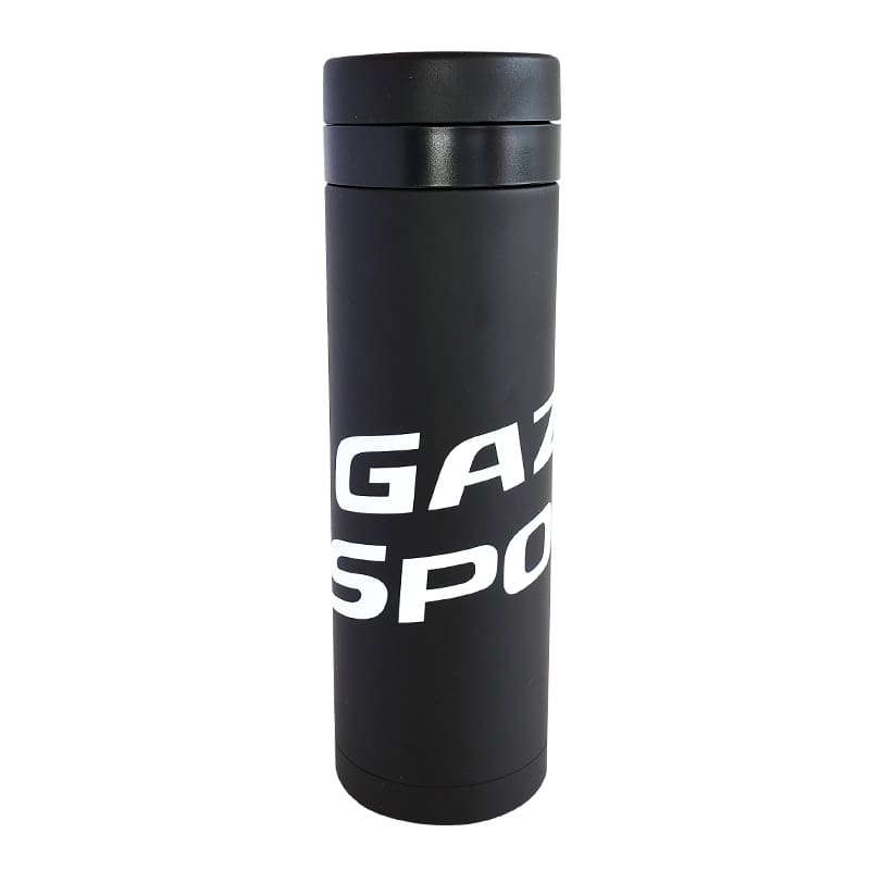 GAZOO SPORTS Stainless Steel Bottle Black