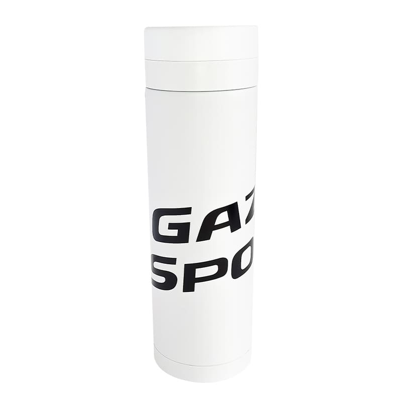 GAZOO SPORTS Stainless Steel Bottle White