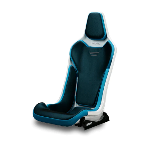 RECARO RCS WHITE SHELL BLUE BLUE SEAT 81-087.20.622-0