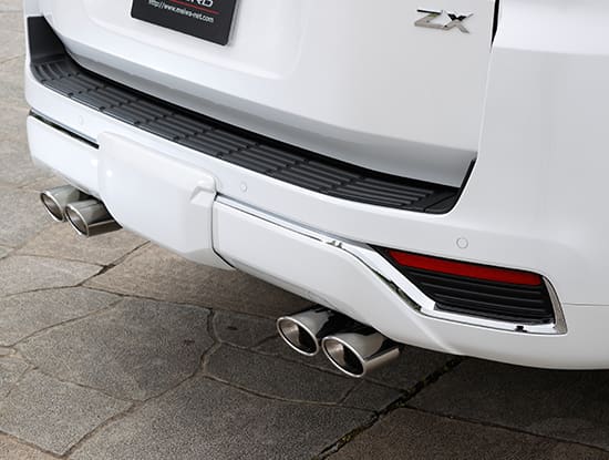 ELFORD Split 4-Piece Oval Muffler Type W for Landcruiser Diesel 300 ZX