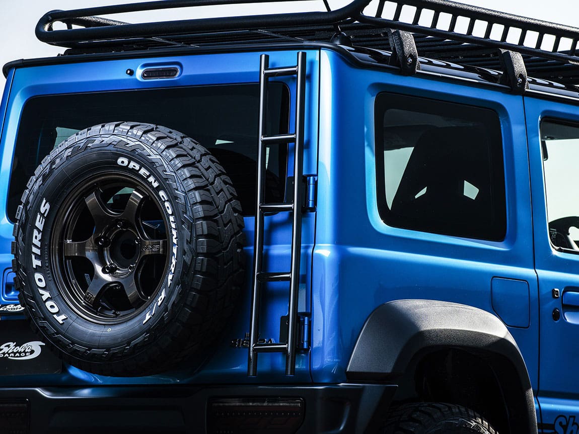 Showa Garage Steel Ladder for Jimny JB64/JB74