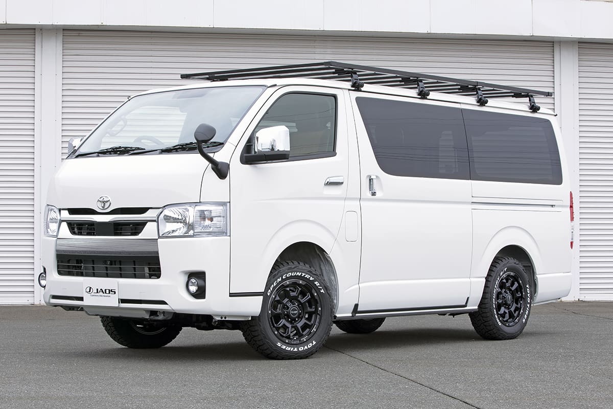 AOS Flat Rack 1470×2950 Standard Roof for Hiace 200 Series