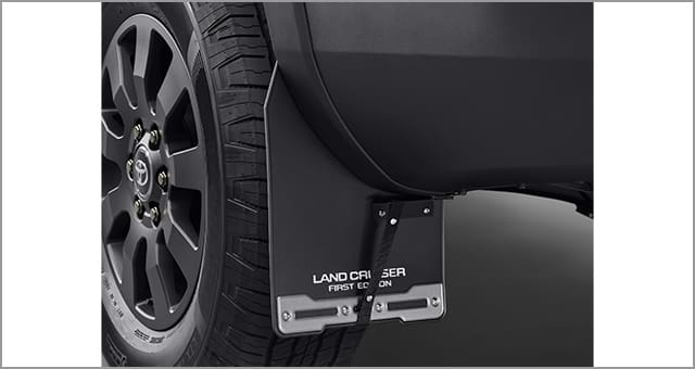 Toyota Genuine Exclusive Mud Flaps for Landcruiser 250 ZX & VX First Edition