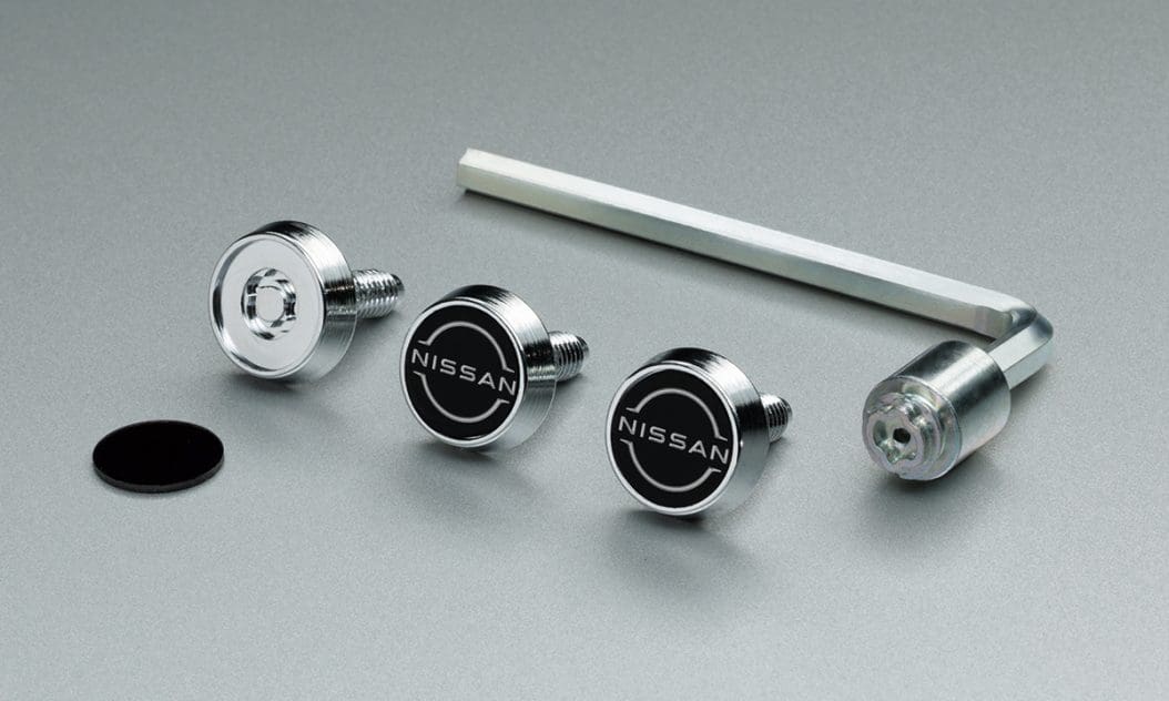 NISSAN GENUINE LICENSE PLATE LOCKS