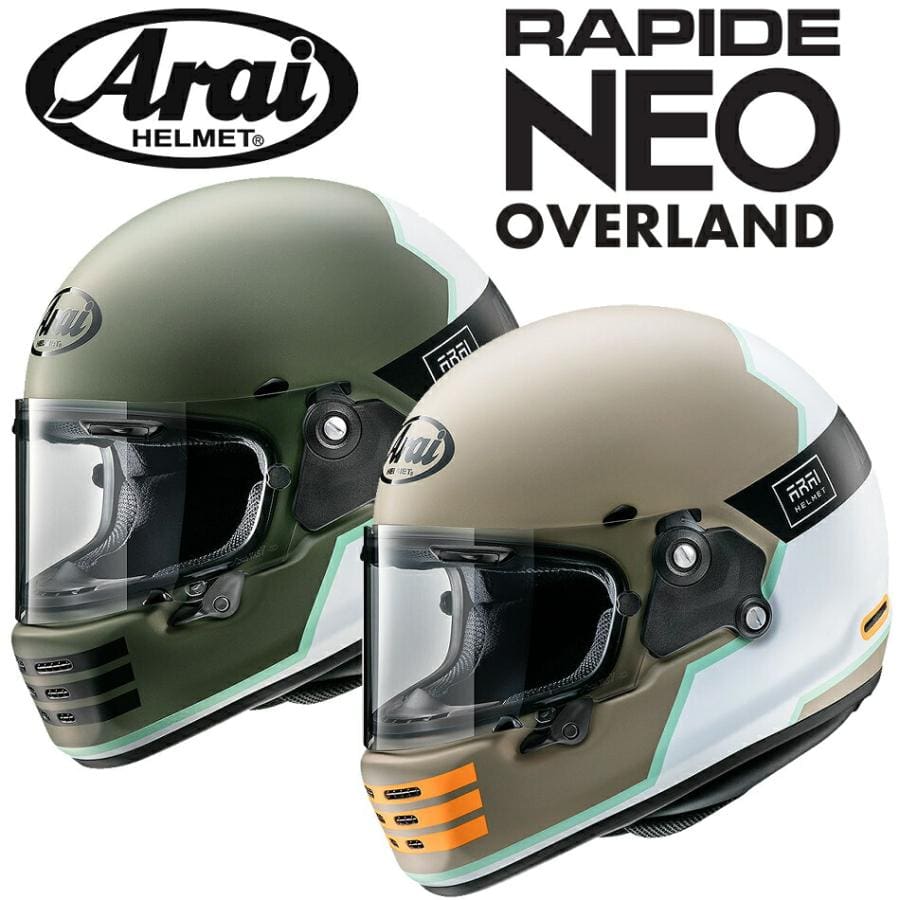 ARAI PB-CLC2 RAPIDE NEO OVERLAND HELMET