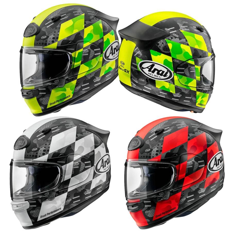 ARAI FULL FACE ASTRO-GX CHECKER HELMET