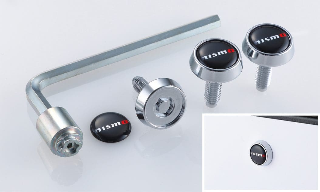NISSAN GENUINE NISMO LICENSE PLATE LOCK