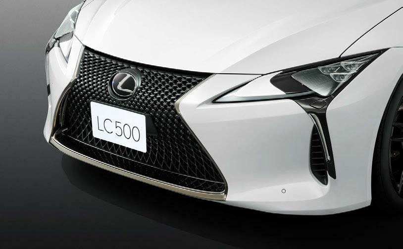LEXUS GENUINE BLACK FRONT GRILL for LEXUS LC500/500h