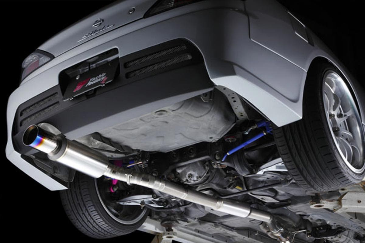 Yashio Factory Super Silent Titanium Muffler (for S13/S15)