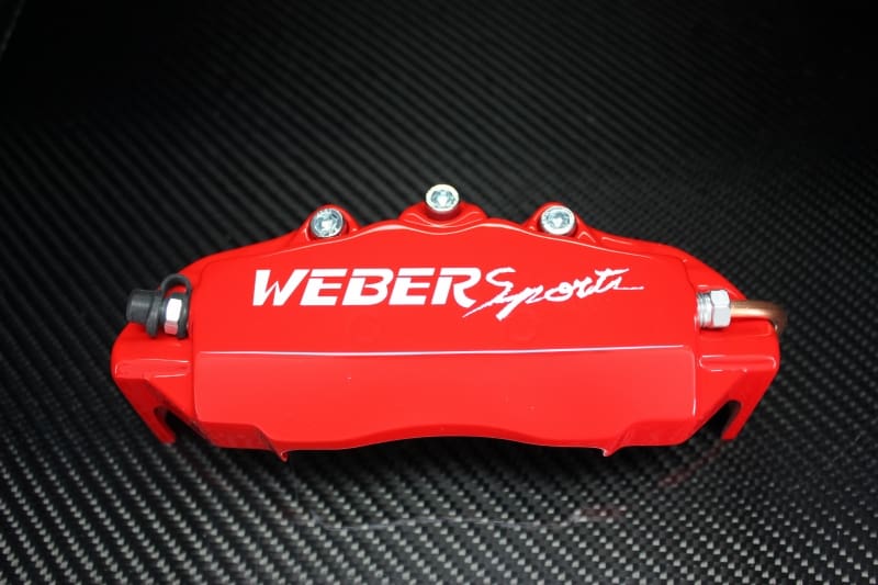 WEBER Sport CALIPER COVERS for LANDCRUISER/PRADO