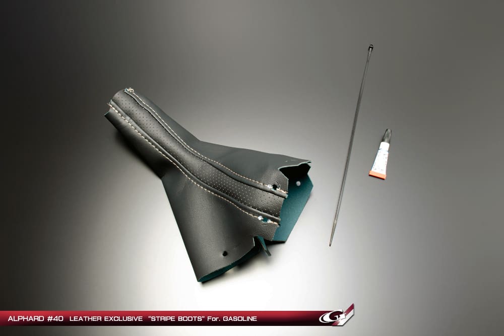 GRAZIO LEATHER EXCLUSIVE STRIPE BOOTS for ALPHARD GASOLINE 2023