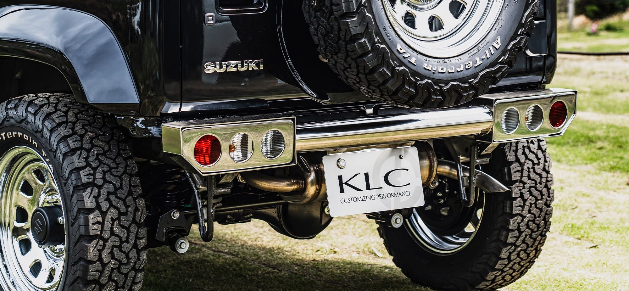 KLC TRADITIONAL BUMPER 74 REAR MIRROR for JIMNY JB74