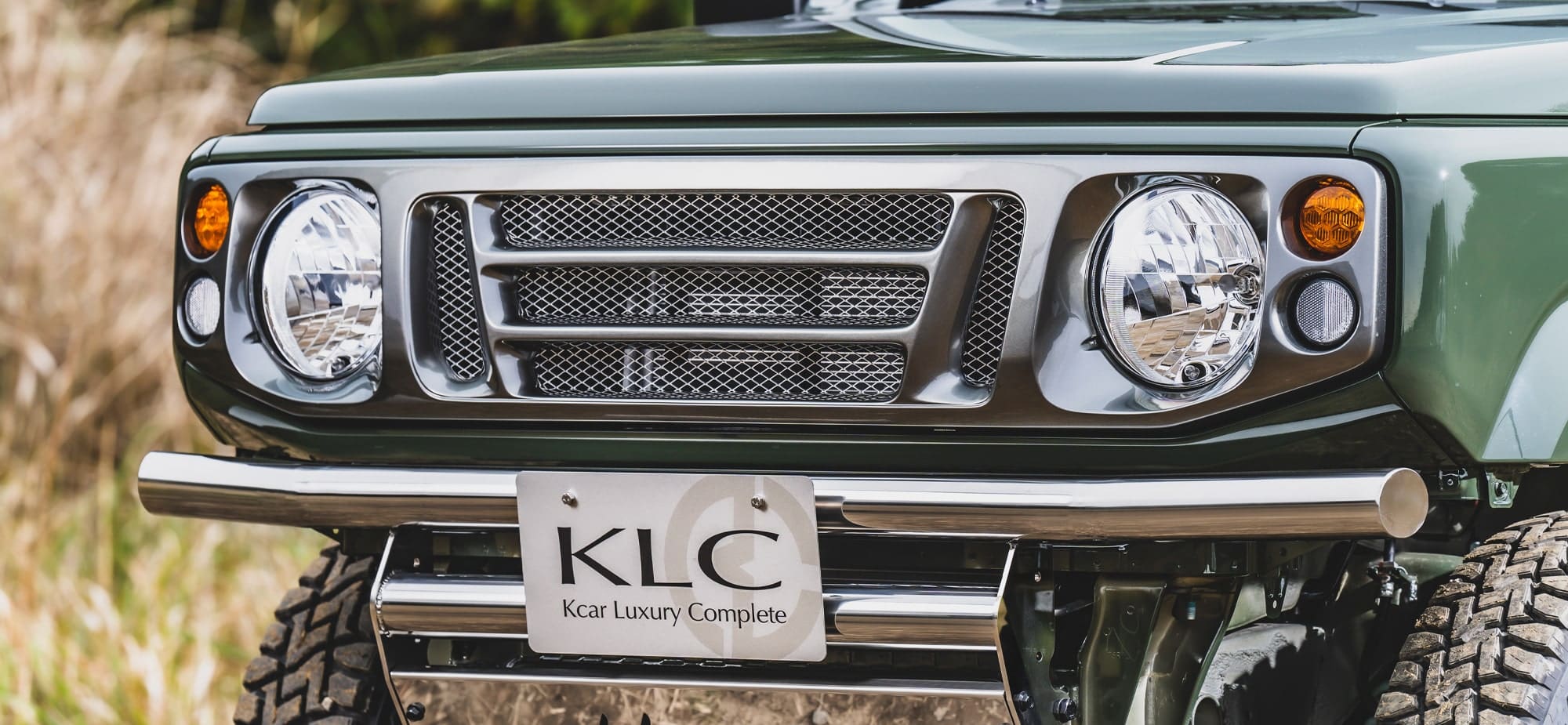 HERITAGE KLC FACE GRILLE JA for JIMNY JB64/JB74