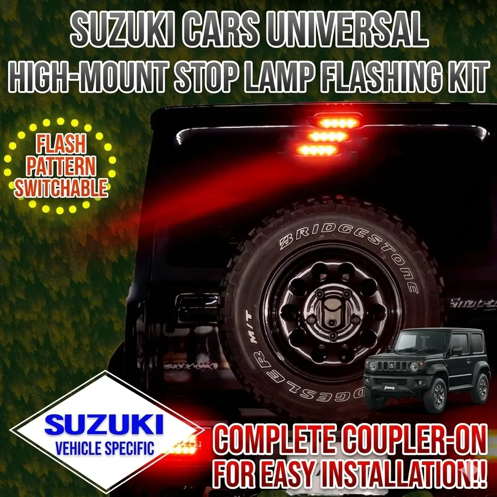 Enlarge High Mount Stop Lamp Flashing for Suzuki