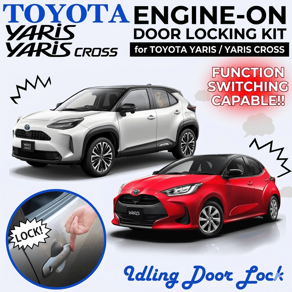 Enlarge Auto Idling Door Lock Kit for Yaris/Yaris Cross