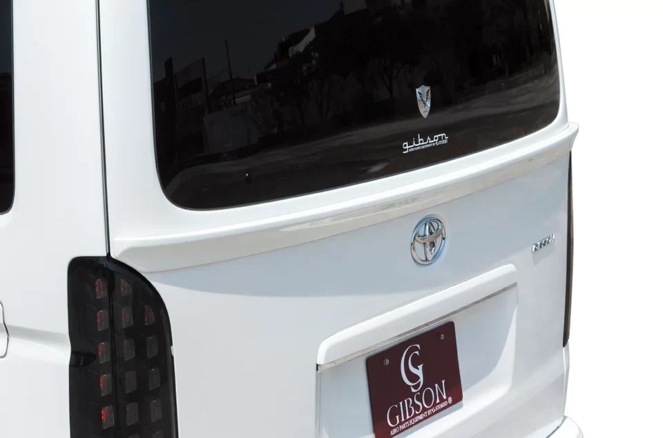 GIBSON Rear Gate Spoiler For Hiace 200 1~7