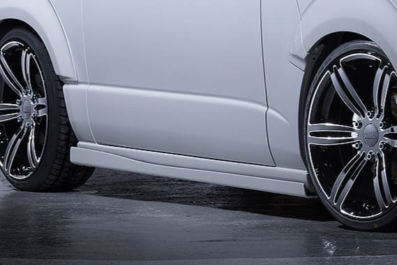 415COBRA Sporty Line Side Step Diffuser for HIACE I~