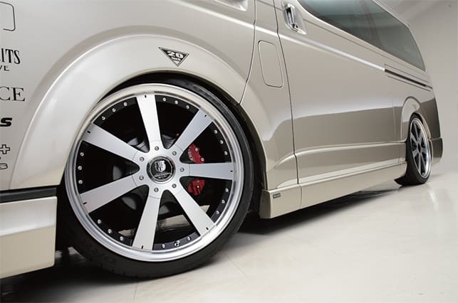 LEGANCE ABS 13mm Over fender Version III for Hiace 1~7 Type (Copy)