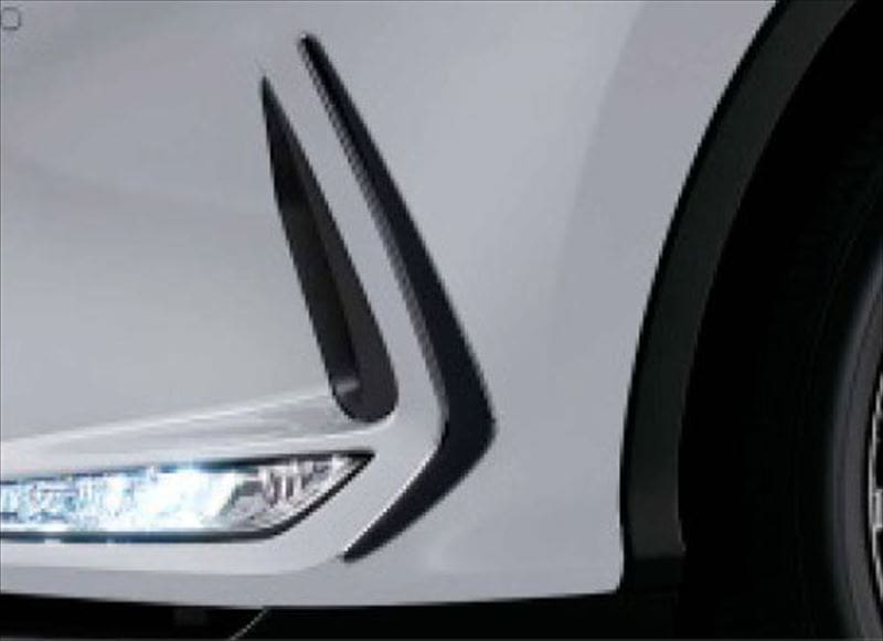 LEXUS GENUINE BLACK FRONT BUMPER GARNISH for LEXUS RX 2019~2021
