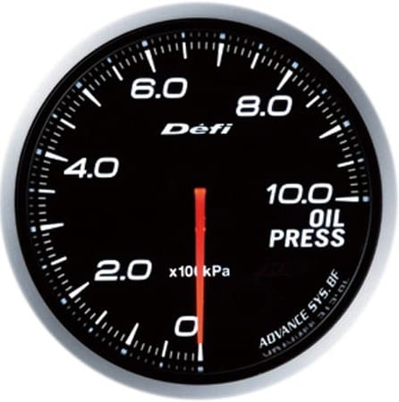 Defi-Link ADVANCE BF Oil Pressure Φ60 Gauge DF10201~3
