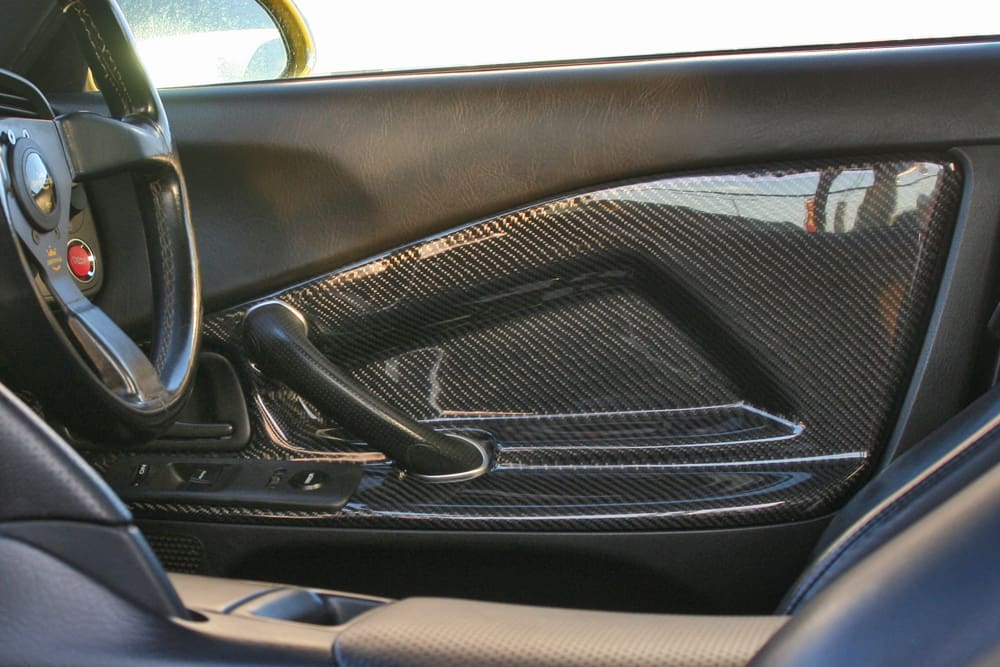 M&M Honda Carbon Door Lining Set for Honda S2000