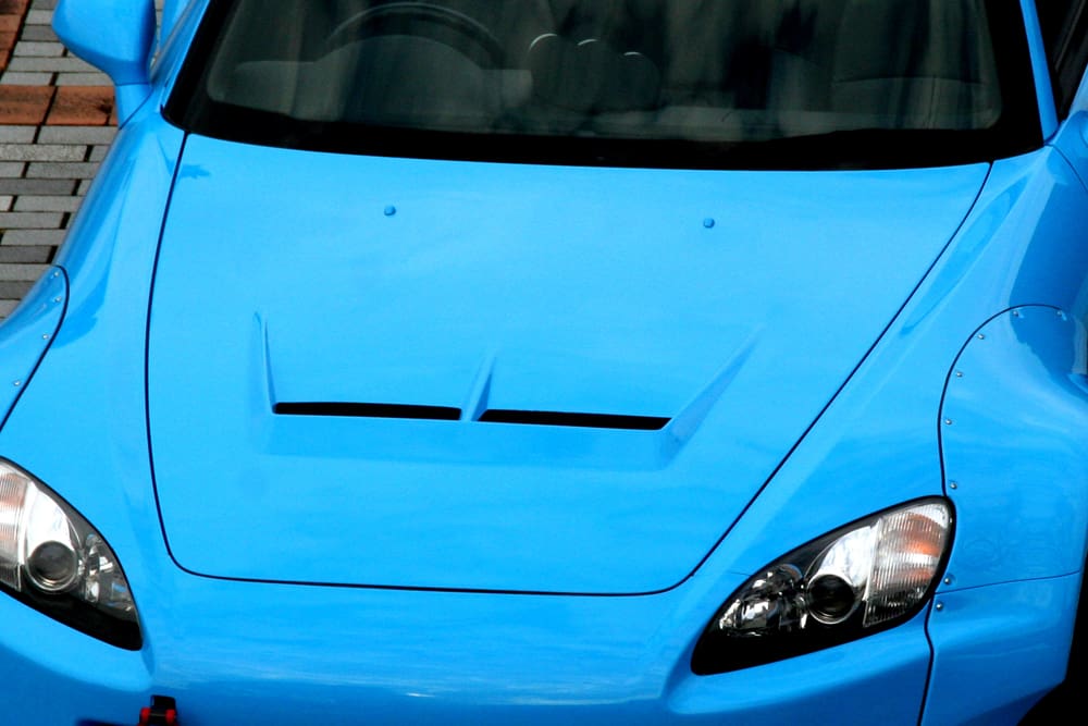 M&M Honda FRP Bonnet with Duct for Honda S2000