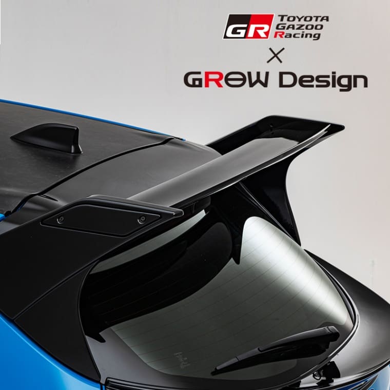 GROW X GAZOO RACING REAR WING FOR GR COROLLA