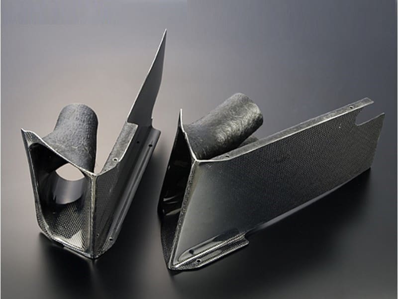 J'S RACING S2000 TYPE-GT Exclusive Carbon Brake Duct for Honda S2000 AP1