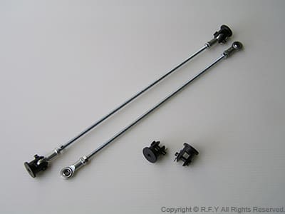 RFY GT Diffuser Suspenders for Honda S2000