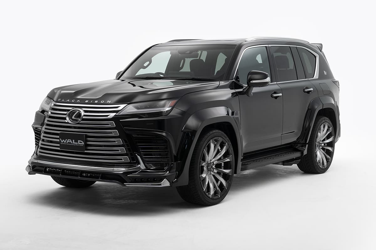 WALD SPORTS LINE BLACK BISON EDITION Full Aero Kit — Lexus LX600 (VJA310W, 2022)
