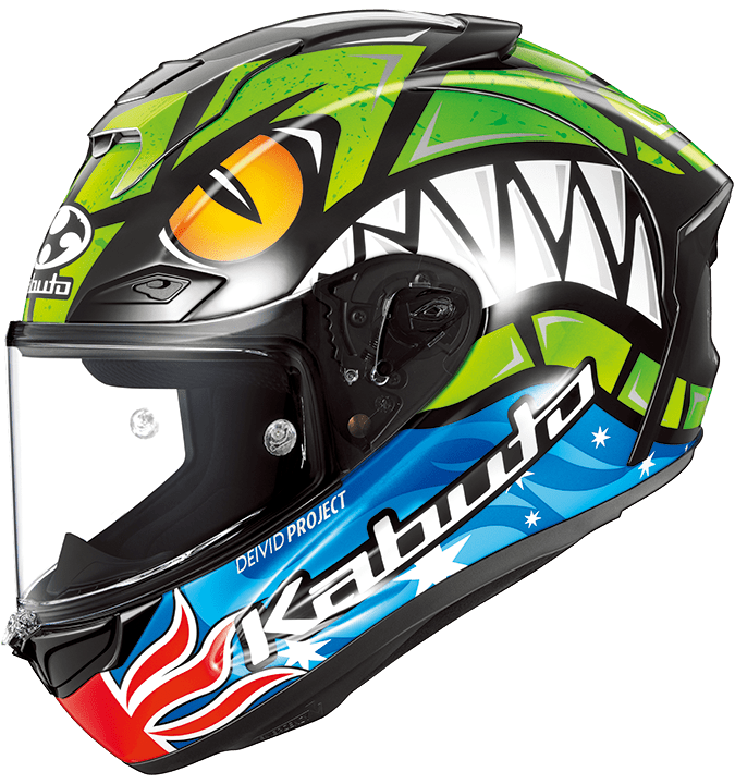 KABUTO F-17 REMY GARDNER FULL FACE HELMET
