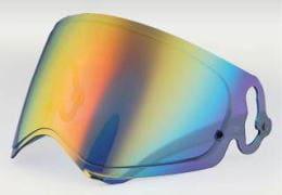 ARAI VAS-A MV Mirror Shield, Semi-Smoke/Red