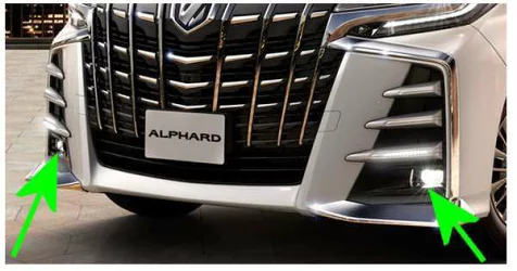 Toyota Genuine Front Stylish Beam for Toyota Alphard 2017~2023