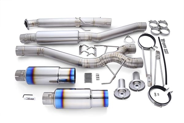 RSE Full Titanium Muffler for CIVIC TYPE-R FL5 TYPE-D