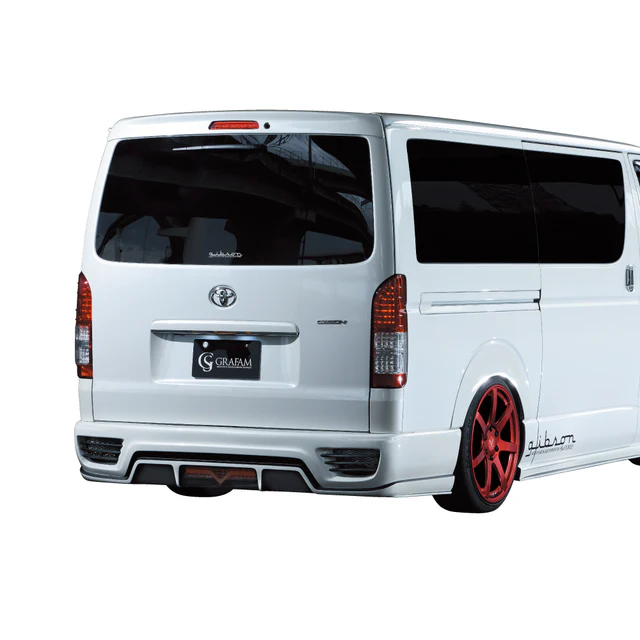 GIBSON GRAFAM Rear Bumper Spoiler For Hiace 200 1~7