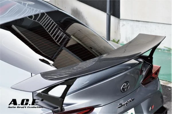 ACE 3D Wet Carbon Rear Wing Ver.STD for GR Supra
