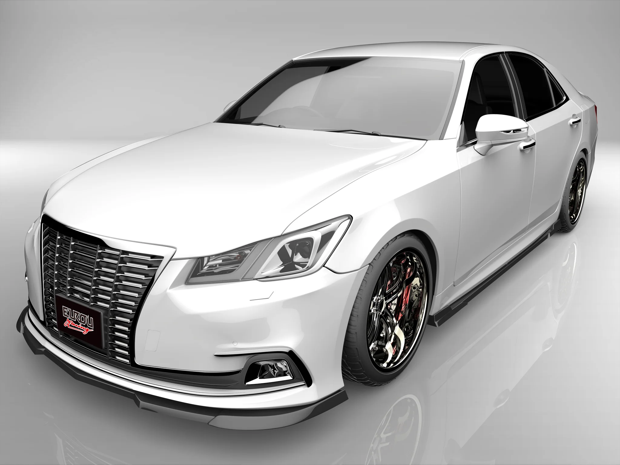EUROU Body Kit for Toyota Crown AWS 200 Early Edition