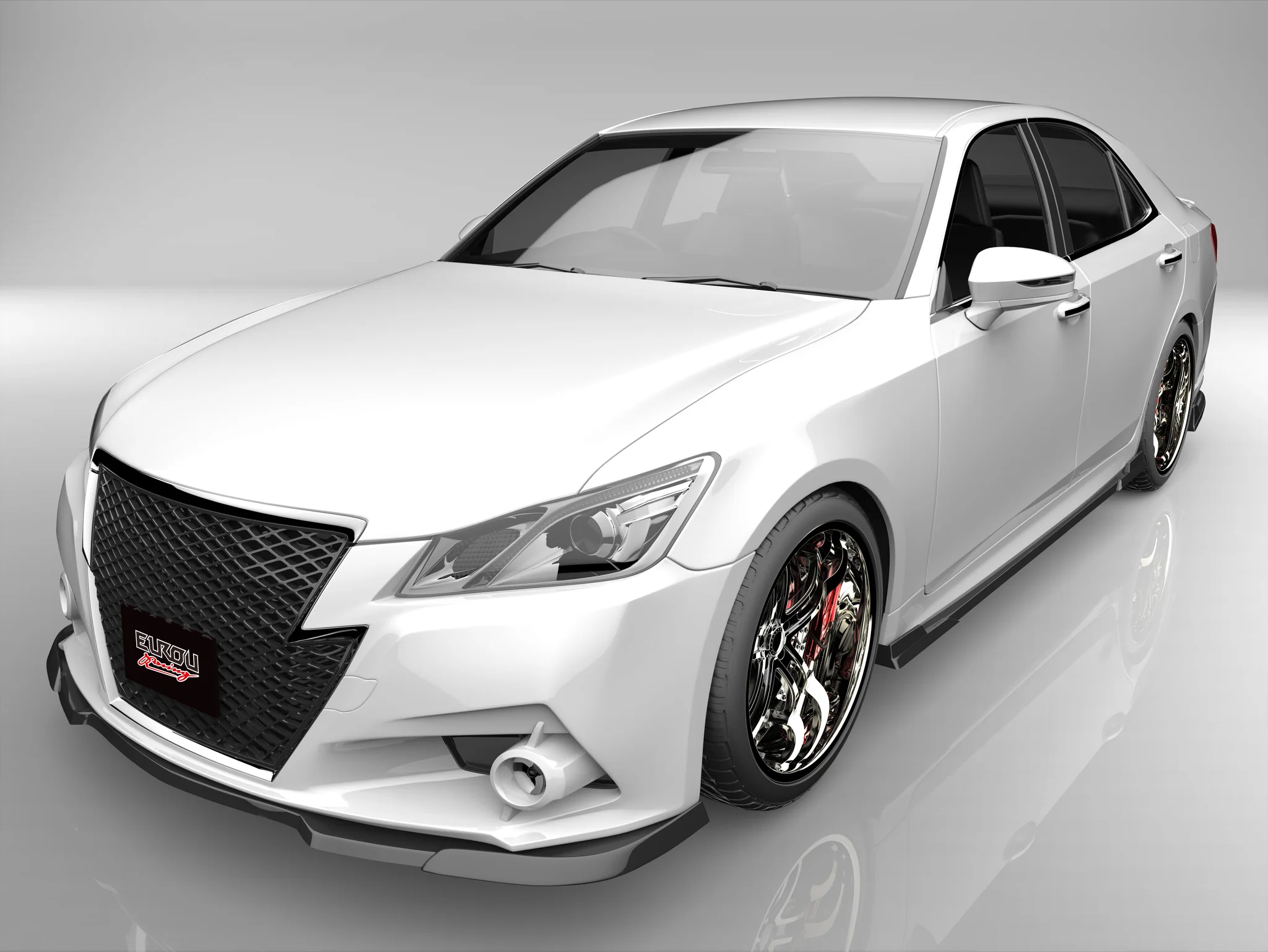 EUROU Body Kit for Toyota Crown AWS 200 Late Edition