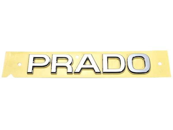 Toyota Genuine PRADO Rear Emblem for Land Cruiser