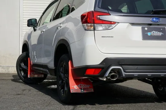 KADDIS Red Mud Flaps for Subaru Forester SK5 D