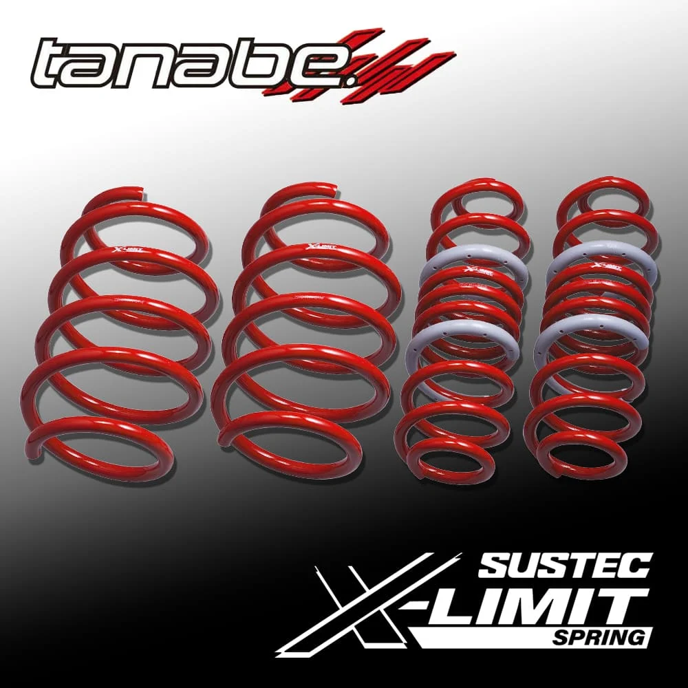 TANABE X-LIMIT DOWN SUSPENSION COIL for LANDCRUISER 300 ZX