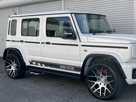 AEROOVER Black Plated Side Mold for Suzuki Jimny 5-Doors